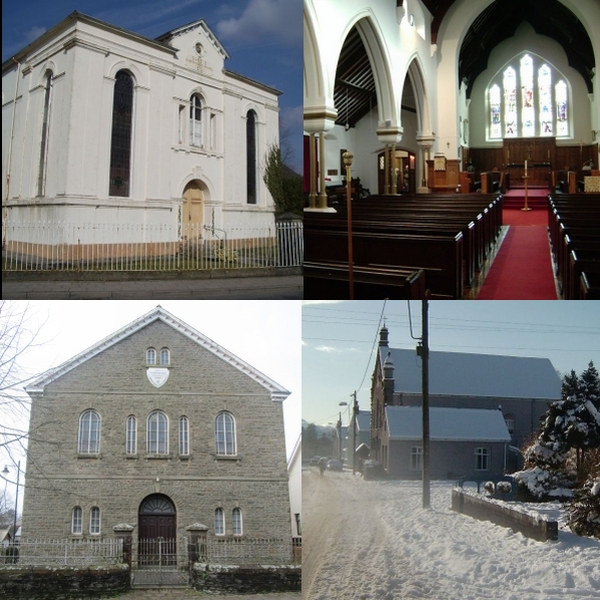 Chapels and Churches of Ystradgynlais town centre